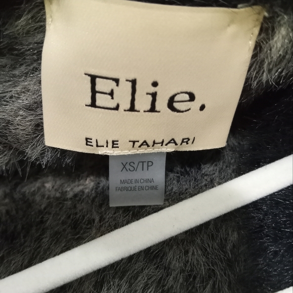 Elie by Elie Tahari houndstooth cardigan. EUC.  Size xs - Picture 4 of 6
